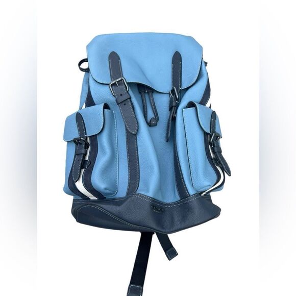 Coach Hudson Backpack With Varsity Stripe - Picture 4 of 7